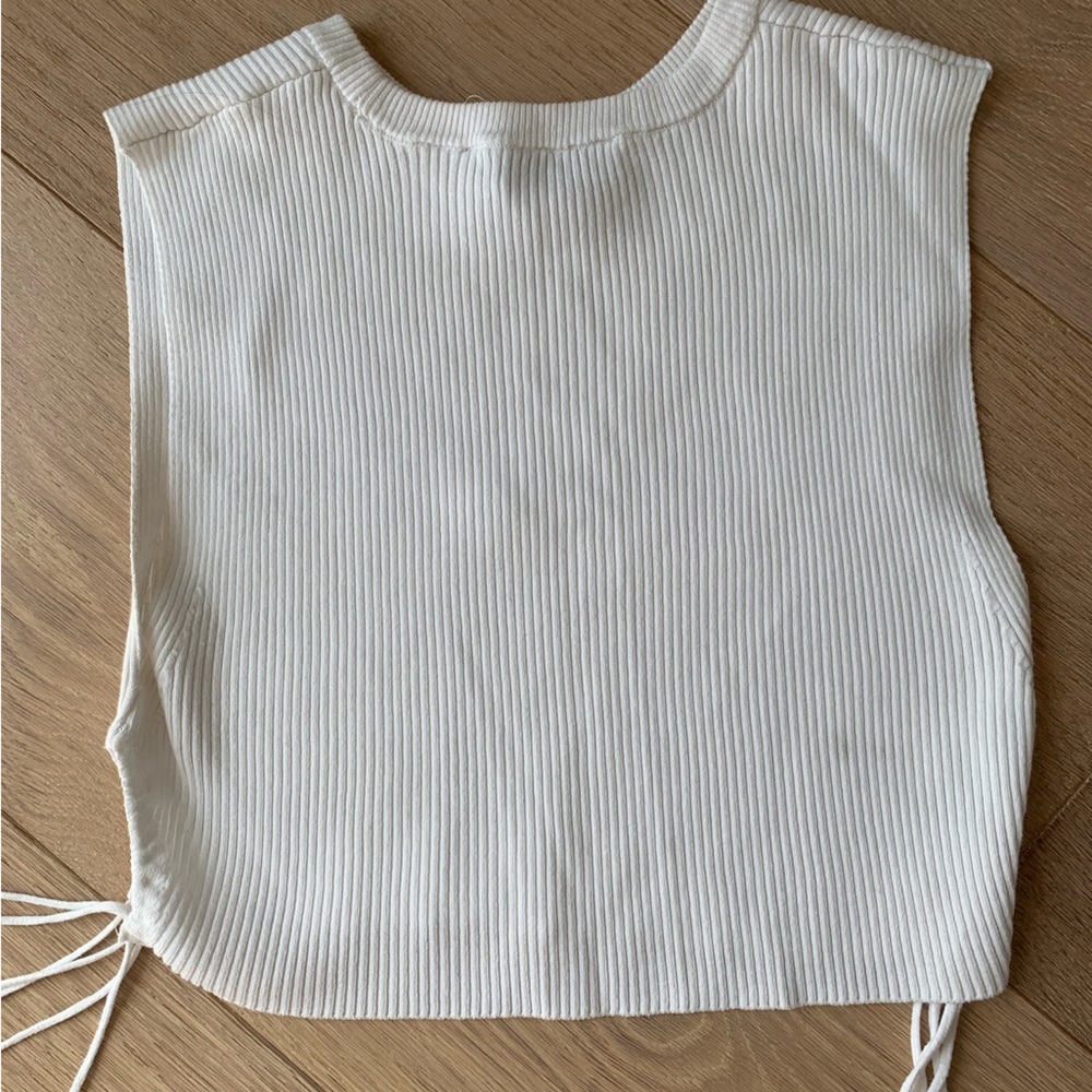 White Zara shirt
